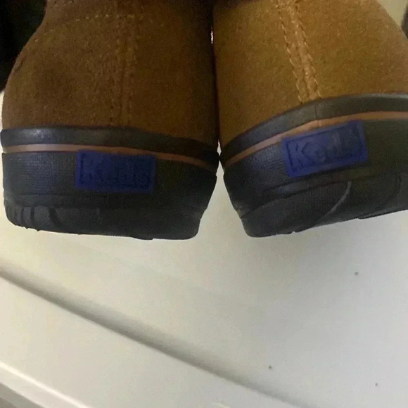 Keds Suede Springy Step Suede Faux Fur Loafers - Picture 7 of 10